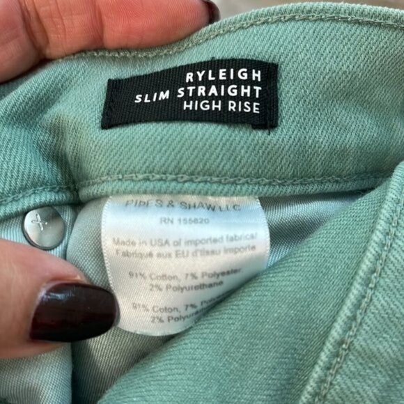 VERONICA BEARD Ryleigh Slim Straight-Leg Jeans size 26/2‎ - Picture 6 of 9